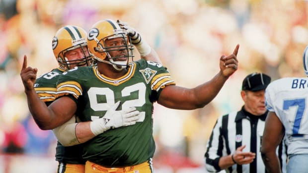 Former Packer Reggie White.